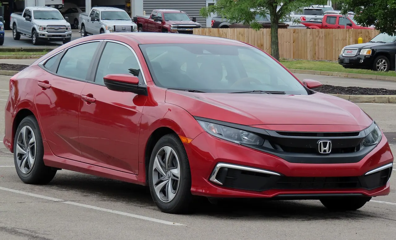 2019 Honda Civic LX sedan (facelift)